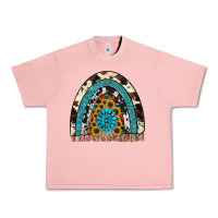 Salmon rainbow sunflower gemstone Urban Heavy Tee - RanaPortraitStore