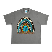 Tornado rainbow sunflower gemstone Urban Heavy Tee - RanaPortraitStore