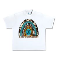 White rainbow sunflower gemstone Urban Heavy Tee - RanaPortraitStore