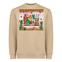 Mushroom Cafecito y chisme coffee cups Heavyweight Sweatshirt - Zillion Design Studio