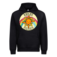 Black Radiate Positivity Urban Hoodie - Bettercallsaul