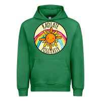 Emerald Radiate Positivity Urban Hoodie - Bettercallsaul