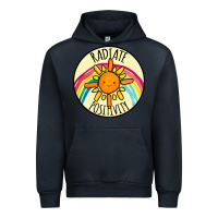 Navy Radiate Positivity Urban Hoodie - Bettercallsaul
