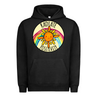 Pigment Black Radiate Positivity Urban Hoodie - Bettercallsaul