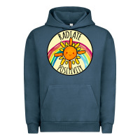 Pigment Midnight Navy Radiate Positivity Urban Hoodie - Bettercallsaul