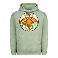 Pigment Oil Green Radiate Positivity Urban Hoodie - Bettercallsaul
