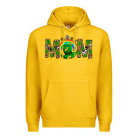 Lemon Western Mom With Shamrock Premium Hoodie - BundleAndBundleShop