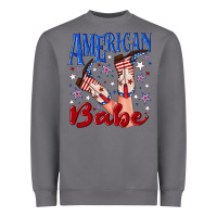 Storm American babe 4th july Heavyweight Sweatshirt - texasbilliewilder