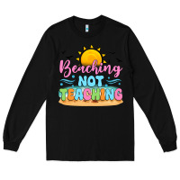 Black beaching not teaching black back Long Sleeve Tee - JahusDesignShop