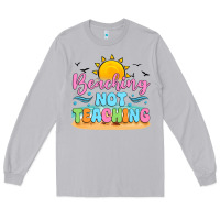 Moon Dust beaching not teaching black back Long Sleeve Tee - JahusDesignShop