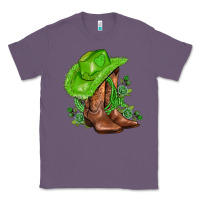 Lavender green  cowgirl and roses Classic Tee - AdoDesignShop