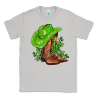 Moon Dust green  cowgirl and roses Classic Tee - AdoDesignShop