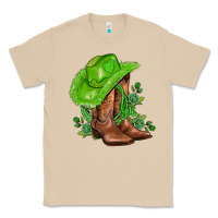 Mushroom green  cowgirl and roses Classic Tee - AdoDesignShop