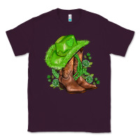 Plum green  cowgirl and roses Classic Tee - AdoDesignShop