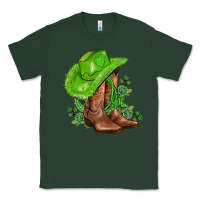 Sports Green green  cowgirl and roses Classic Tee - AdoDesignShop
