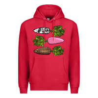 Cardinal easter carrots Premium Hoodie - AdoDesignShop