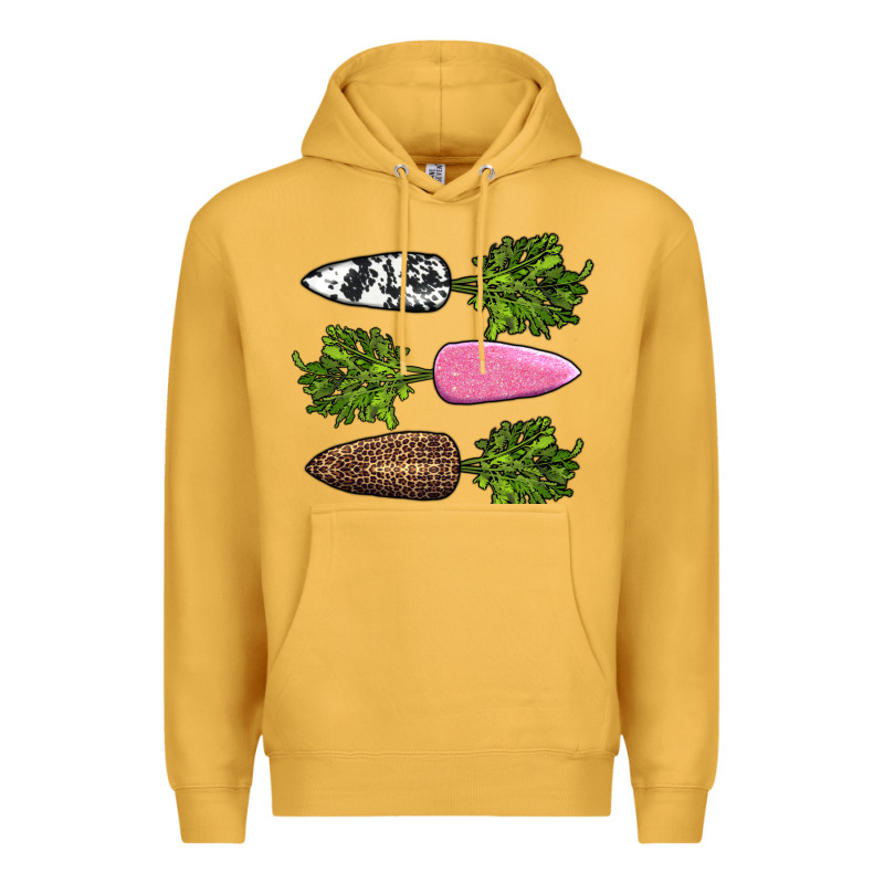 Easter Carrots Premium Hoodie by AdoDesignShop | Teevron