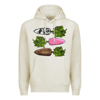 Oatmeal Heather easter carrots Premium Hoodie - AdoDesignShop