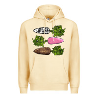 Pina Colada easter carrots Premium Hoodie - AdoDesignShop
