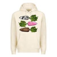 Tofu easter carrots Premium Hoodie - AdoDesignShop