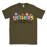 Army Green mothers are like flower Classic Tee - JahusDesignShop