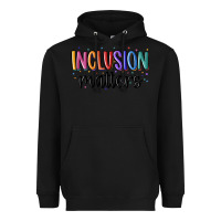 Black ınclusion matters Heavyweight Hoodie - MaliasSmallBusiness