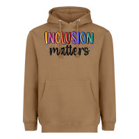 Toasted Coconut ınclusion matters Heavyweight Hoodie - MaliasSmallBusiness