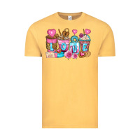 Vintage Mustard valentine's day coffee cups Vintage Tee - Zillion Design Studio