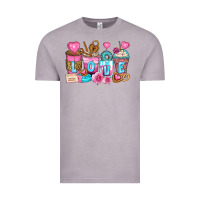 Valentine's Day Coffee Cups Vintage Tee | Teevron