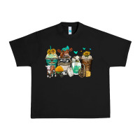 Black cows coffee cups Urban Heavy Tee - Zillion Design Studio