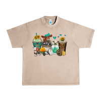 French Oak cows coffee cups Urban Heavy Tee - Zillion Design Studio