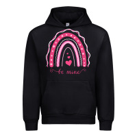 Black Valentines Day Rainbow Urban Hoodie - Bettercallsaul