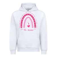 White Valentines Day Rainbow Urban Hoodie - Bettercallsaul