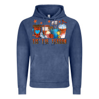 Vintage Denim basketball tisthe season coffee cups Vintage Hoodie - texasbilliewilder