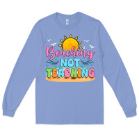 Colony Blue beaching not teaching Long Sleeve Tee - JahusDesignShop