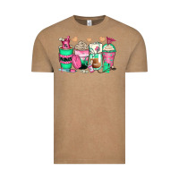 Vintage Coffee pharmacy coffee cups Vintage Tee - Zillion Design Studio