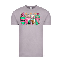 Vintage Zinc pharmacy coffee cups Vintage Tee - Zillion Design Studio