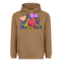 Toasted Coconut proud ally Heavyweight Hoodie - MaliasSmallBusiness