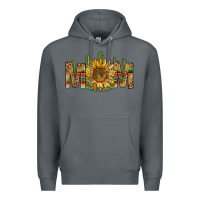 Rock Western Mom With Sunflower Premium Hoodie - BundleAndBundleShop
