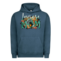 Pigment Midnight Navy Lacrose Mom Urban Hoodie - Bettercallsaul