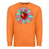 Carrot teacher apple Premium Sweatshirt - MaliasSmallBusiness