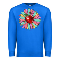 True Royal teacher apple Premium Sweatshirt - MaliasSmallBusiness