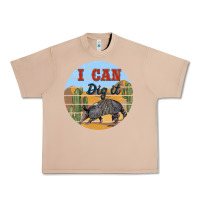 Burro i can dig it armadillo Urban Heavy Tee - BarkalooDesign