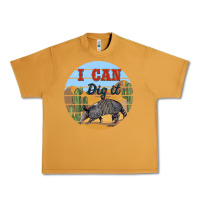 Peanut Butter i can dig it armadillo Urban Heavy Tee - BarkalooDesign