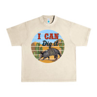 Sandshell i can dig it armadillo Urban Heavy Tee - BarkalooDesign