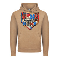 Vintage Coffee home sweet home baseball Vintage Hoodie - Zillion Design Studio