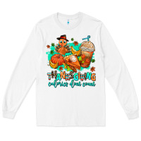 White thanksgiving calories dont count Long Sleeve Tee - AdoDesignShop