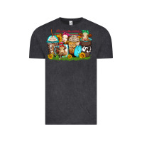 Vintage Black heifers coffee cups Vintage Tee - Zillion Design Studio
