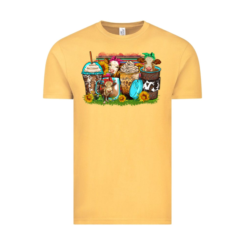 Heifers Coffee Cups Vintage Tee by Zillion Design Studio | Teevron