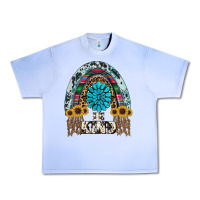 Grape Ice western rainbow  be kind Urban Heavy Tee - RanaPortraitStore